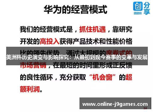 美洲杯历史演变与影响探究：从最初到现今赛事的变革与发展